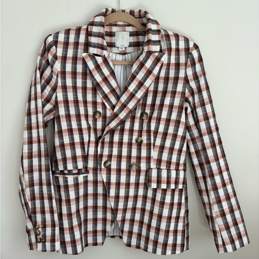 Plaid blazer